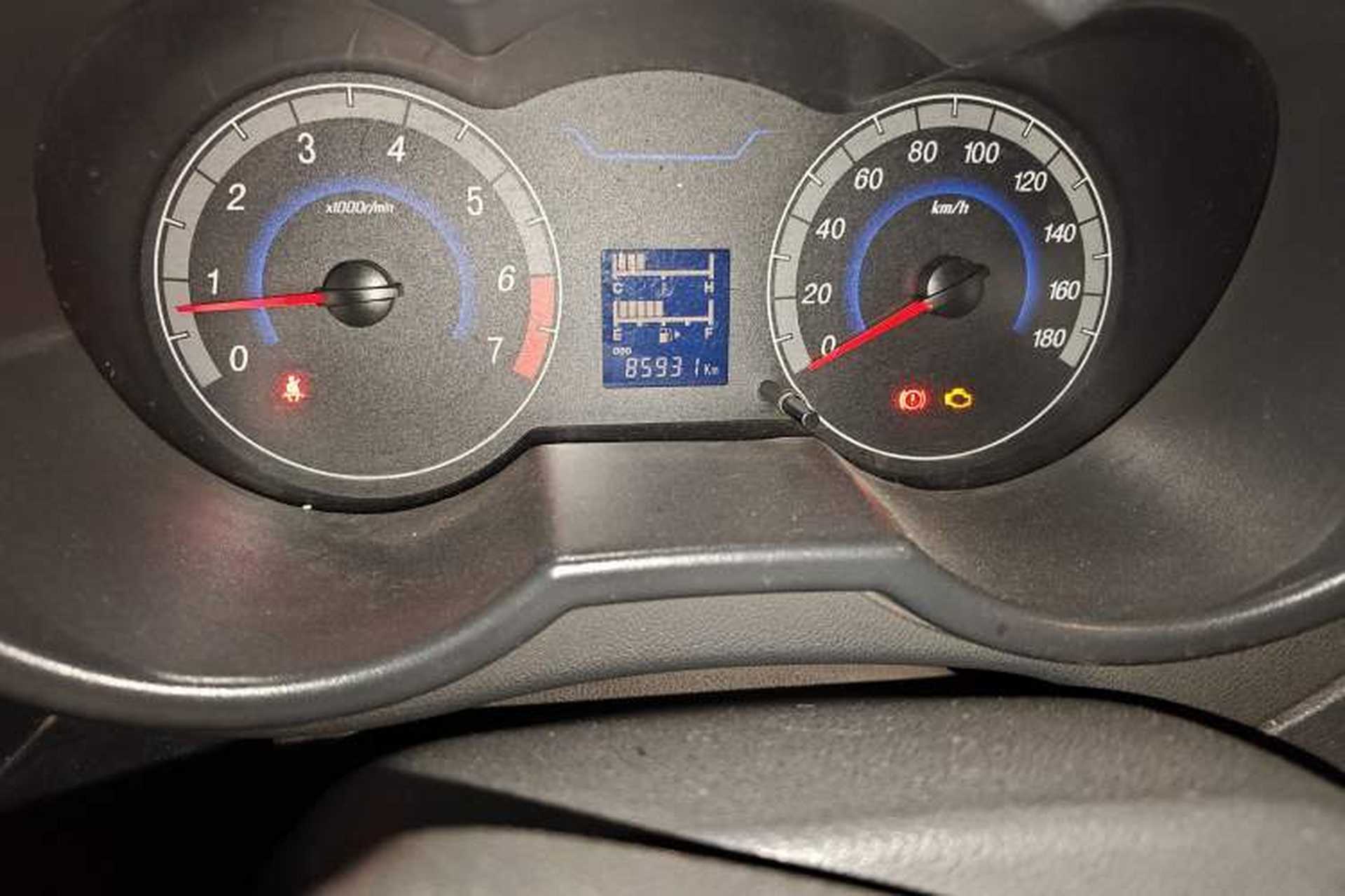 Used CHANGAN KAICHENG Star 2013 1.2L New Changan Star Basic Version Odometer Close Up