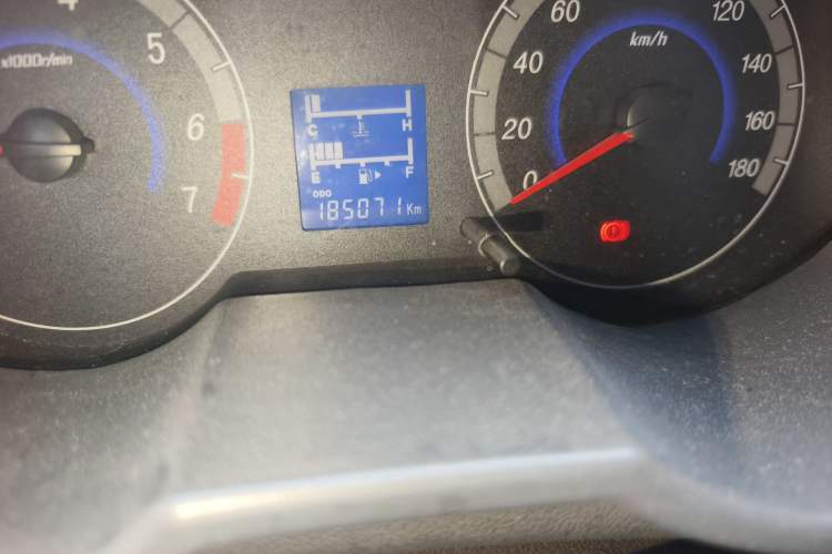 Used CHANGAN KAICHENG Star 2013 1.2L New Changan Star Basic Version Odometer Close Up