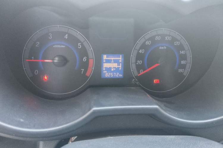 Used CHANGAN KAICHENG Star 2013 1.2L New Changan Star Basic Version Odometer Close Up