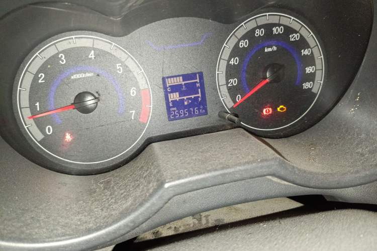 Used CHANGAN KAICHENG Star 2013 1.2L New Changan Star Basic Version Odometer Close Up