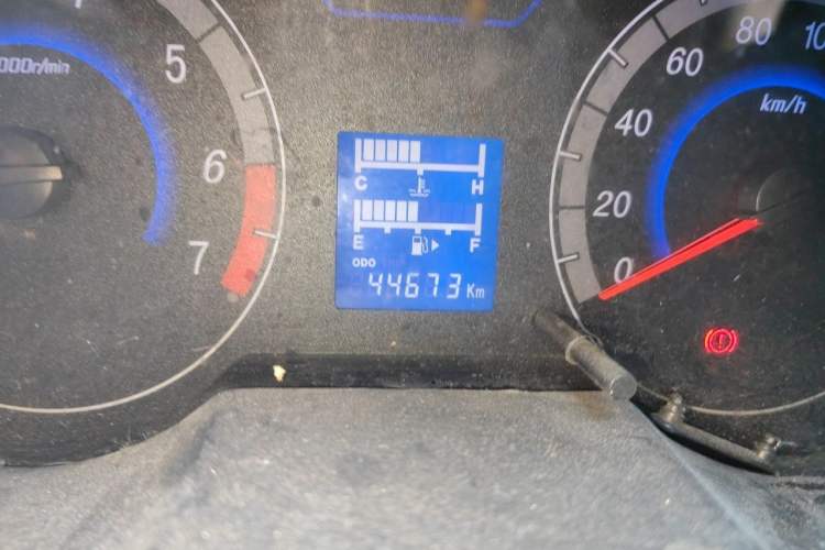 Used CHANGAN KAICHENG Star 2013 1.2L New Changan Star Standard Model Odometer Close Up