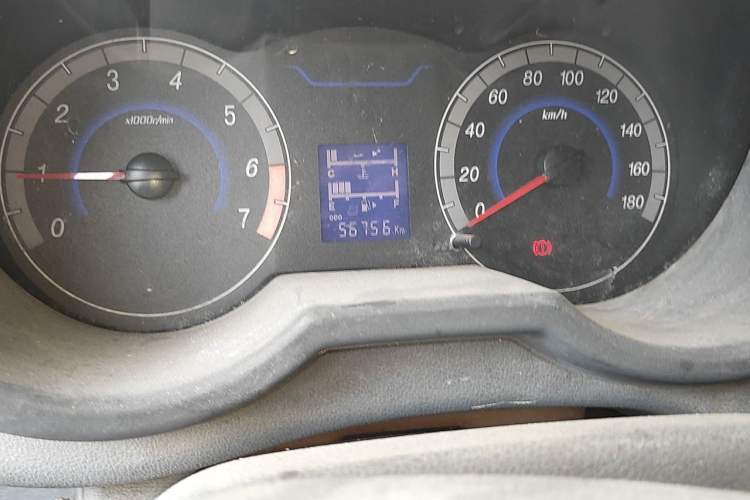 Used CHANGAN KAICHENG Star 2013 1.2L New Changan Star Basic Version Odometer Close Up
