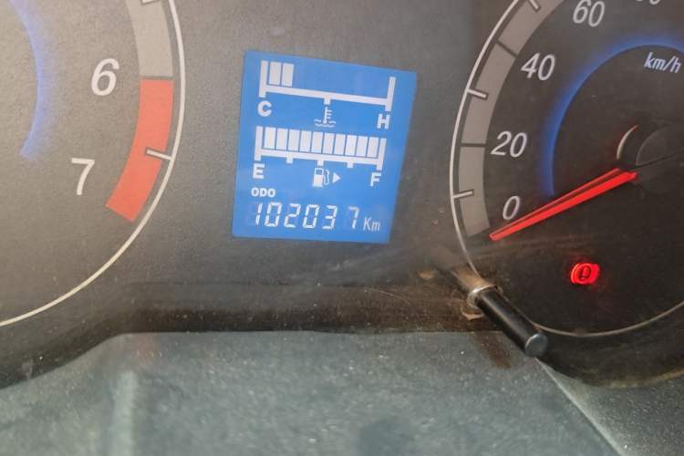 Used CHANGAN KAICHENG Star 2013 1.2L New Changan Star Standard Model Odometer Close Up