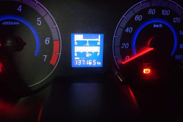 Used CHANGAN KAICHENG Star 2013 1.2L New Changan Star Basic Version Odometer Close Up