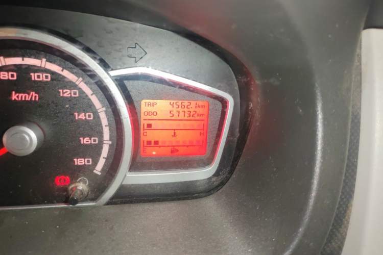 Used CHANGAN KAICHENG Star 3 2015 1.2L Base Model Non-Air-Conditioned EA12V Odometer Close Up