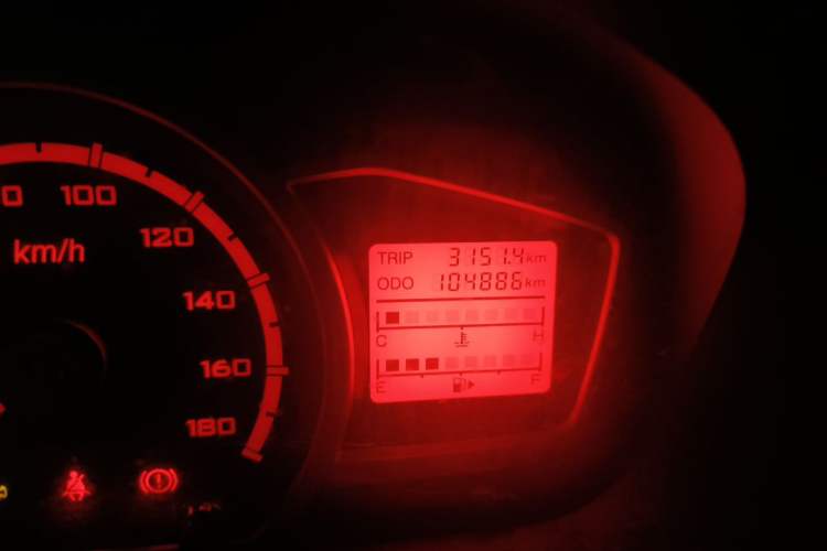 Used CHANGAN KAICHENG Star 3 2015 1.0L Base Model Non-Air-Conditioned C10 Odometer Close Up