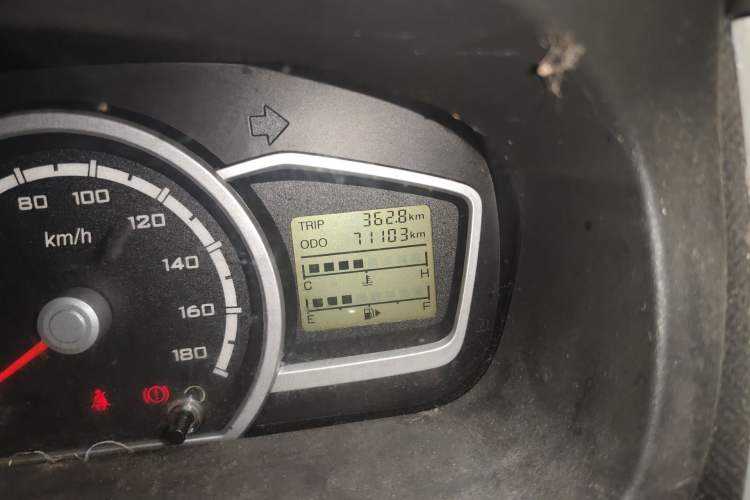 Used CHANGAN KAICHENG Star 3 2015 1.0L Value Edition Non-Air-Conditioned C10 Odometer Close Up