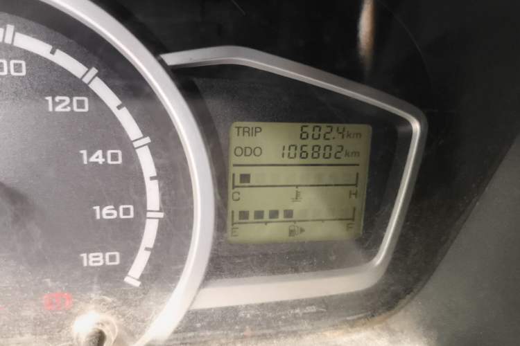 Used CHANGAN KAICHENG Star 3 2015 1.0L Base Model Non-Air-Conditioned C10 Odometer Close Up