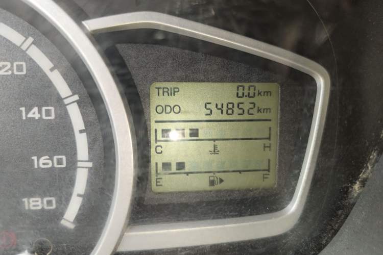 Used CHANGAN KAICHENG Star 3 2015 1.2L Base Model Non-Air-Conditioned EA12V Odometer Close Up