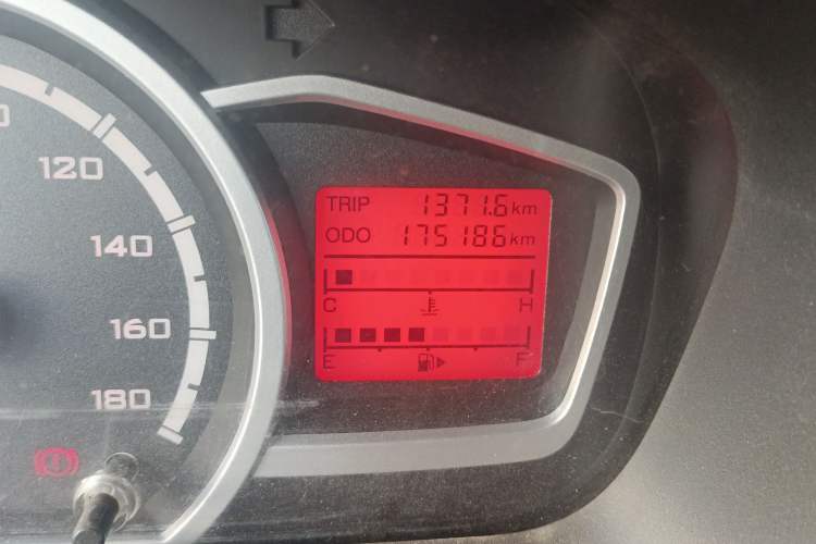 Used CHANGAN KAICHENG Star 3 2015 1.0L Value Edition Non-Air-Conditioned C10 Odometer Close Up