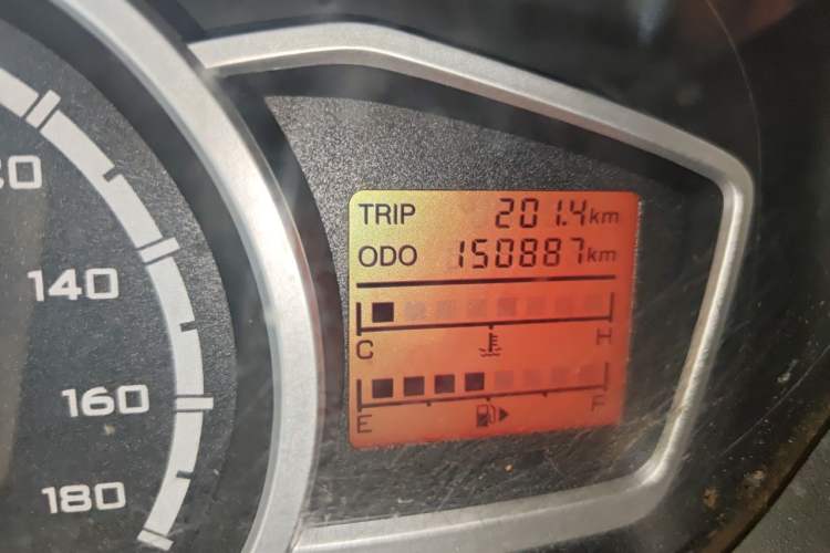Used CHANGAN KAICHENG Star 3 2015 1.0L Base Model Non-Air-Conditioned C10 Odometer Close Up