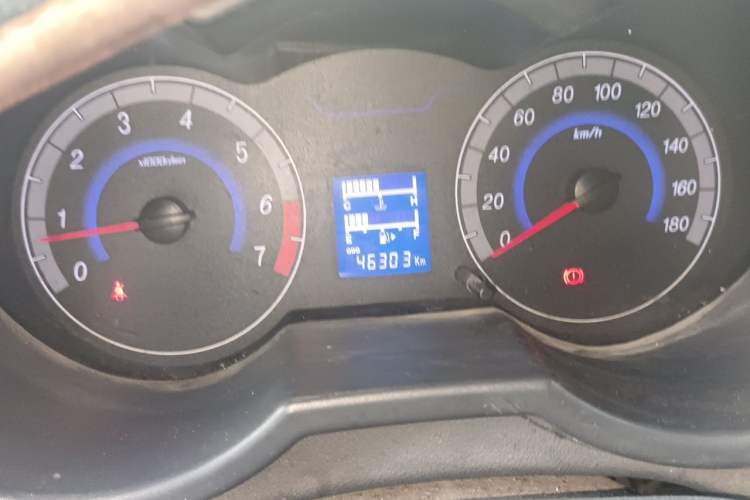 Used CHANGAN KAICHENG Star 3 2015 1.2L Standard Version Non-Air-Conditioned EA12V Odometer Close Up