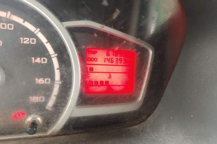 Used CHANGAN KAICHENG Star 3 2015 1.0L Value Edition Non-Air-Conditioned C10 Odometer Close Up