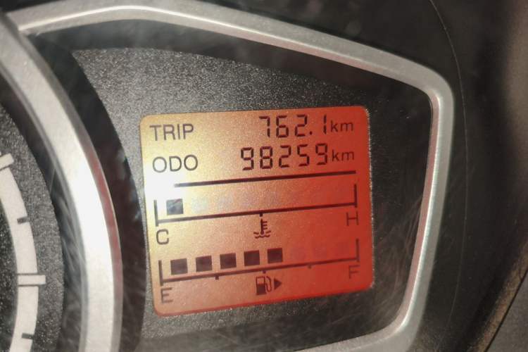 Used CHANGAN KAICHENG Star 3 2015 1.2L Base Model Non-Air-Conditioned EA12V Odometer Close Up