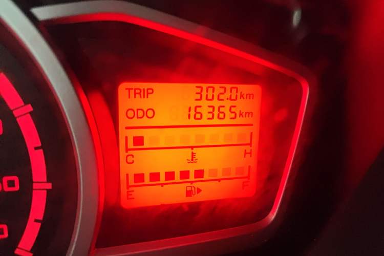 Used CHANGAN KAICHENG Star 3 2015 1.0L Value Edition Non-Air-Conditioned C10 Odometer Close Up