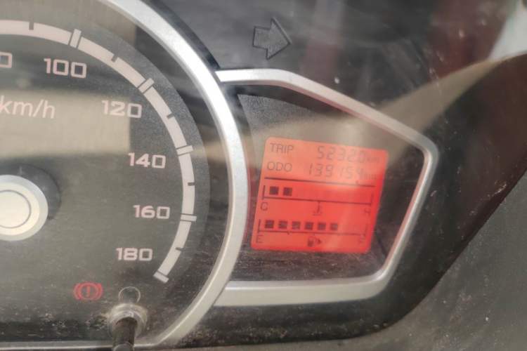 Used CHANGAN KAICHENG Star 3 2015 1.0L Base Model Non-Air-Conditioned C10 Odometer Close Up