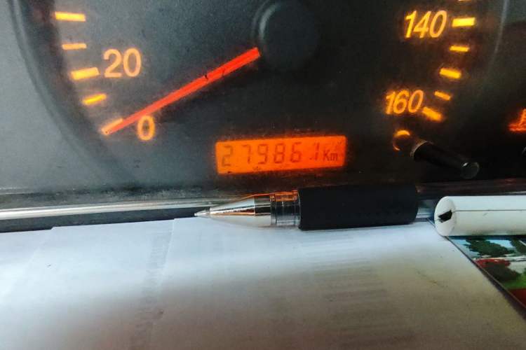 Used CHANGAN KAICHENG Star 3 2015 1.2L Base Model Air-Conditioned EA12V Odometer Close Up
