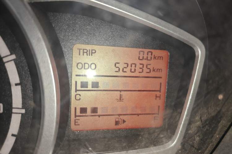 Used CHANGAN KAICHENG Star 3 2015 1.2L Base Model Non-Air-Conditioned EA12V Odometer Close Up