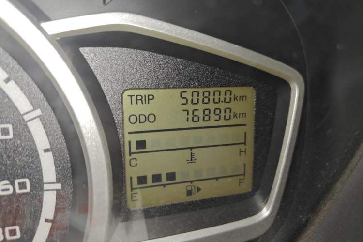Used CHANGAN KAICHENG Star 3 2015 1.0L Value Edition Non-Air-Conditioned C10 Odometer Close Up