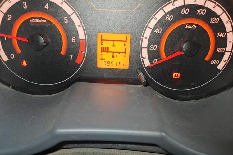 Used CHANGAN KAICHENG Star 5 2020 1.4L Standard-Model Bus China VI EA14MR Odometer Close Up