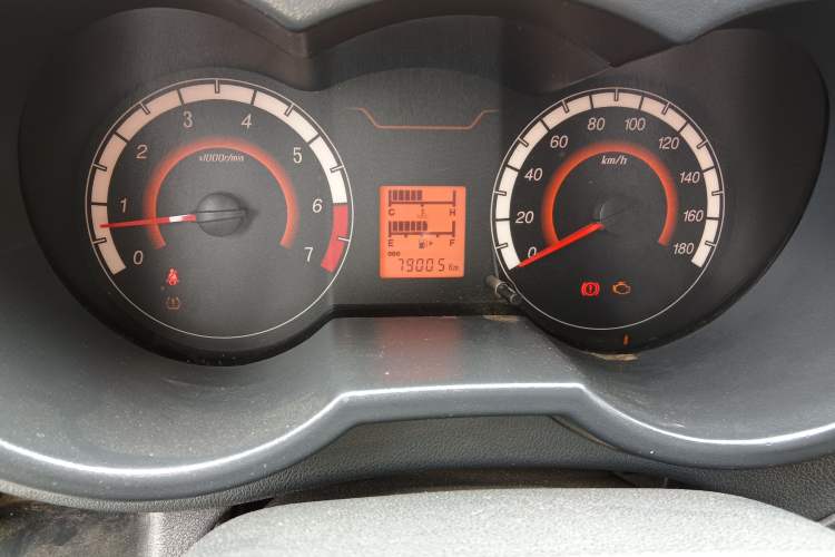 Used CHANGAN KAICHENG Star 5 2020 1.4L Base-Class Passenger Vehicle China VI Standard EA14MR Odometer Close Up