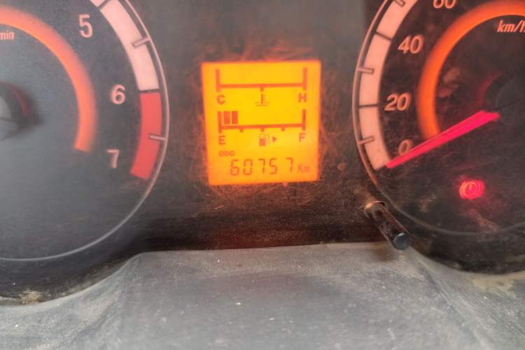 Used CHANGAN KAICHENG Star 5 2020 1.4L Standard Van China VI Certified EA14MR Odometer Close Up