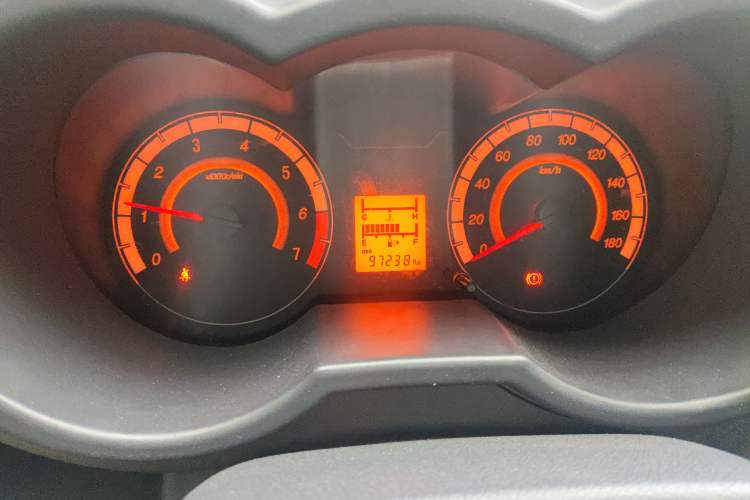 Used CHANGAN KAICHENG Star 5 2021 1.4L Base Model Passenger Vehicle China VI Standard EA14MR Odometer Close Up