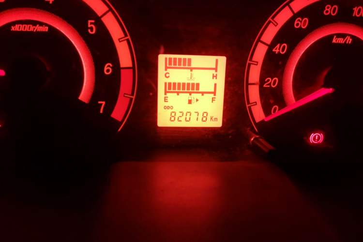 Used CHANGAN KAICHENG Star 5  Odometer Close Up