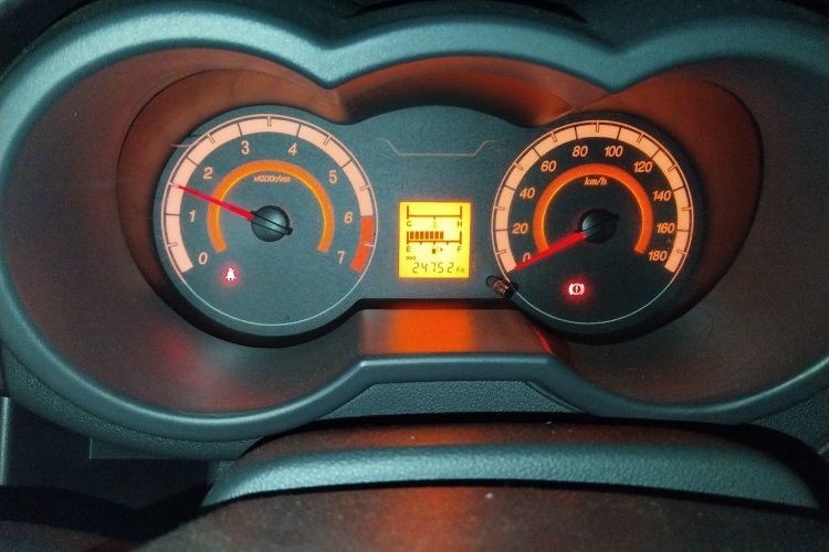 Used CHANGAN KAICHENG Star 5 2021 1.4L Standard-Model Bus China VI EA14MR Odometer Close Up