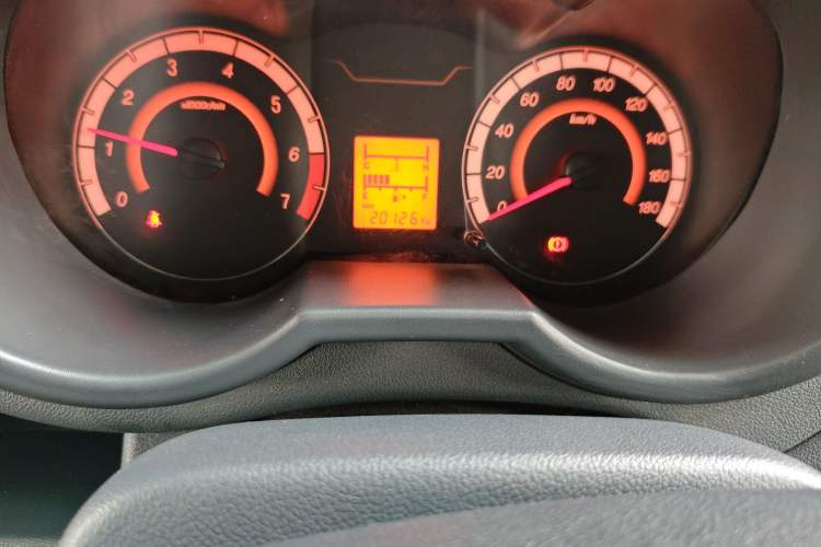 Used CHANGAN KAICHENG Star 5 2021 1.4L Standard-Model Bus China VI EA14MR Odometer Close Up