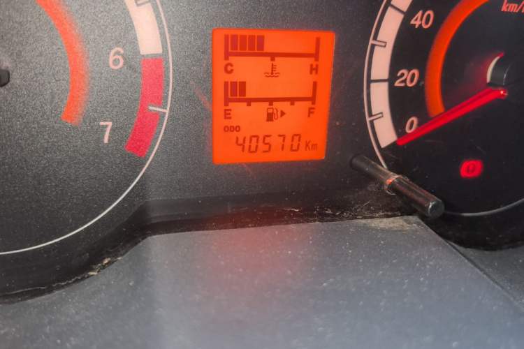 Used CHANGAN KAICHENG Star 5  Odometer Close Up
