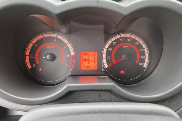 Used CHANGAN KAICHENG Star 5 2021 1.4L Base Model Passenger Vehicle China VI Standard EA14MR Odometer Close Up