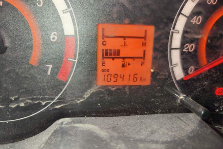 Used CHANGAN KAICHENG Star 5 2022 1.4L Value-Added Passenger Van JL473Q3 Odometer Close Up