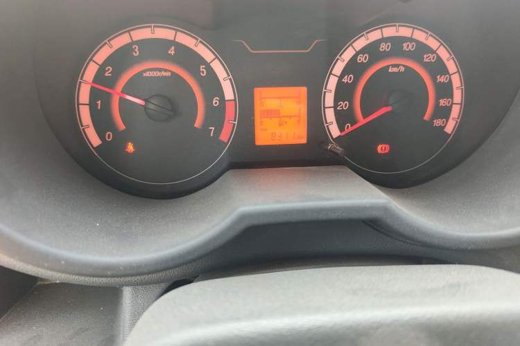 Used CHANGAN KAICHENG Star 5 2022 1.4L Classic Edition Van JL473Q3 Odometer Close Up