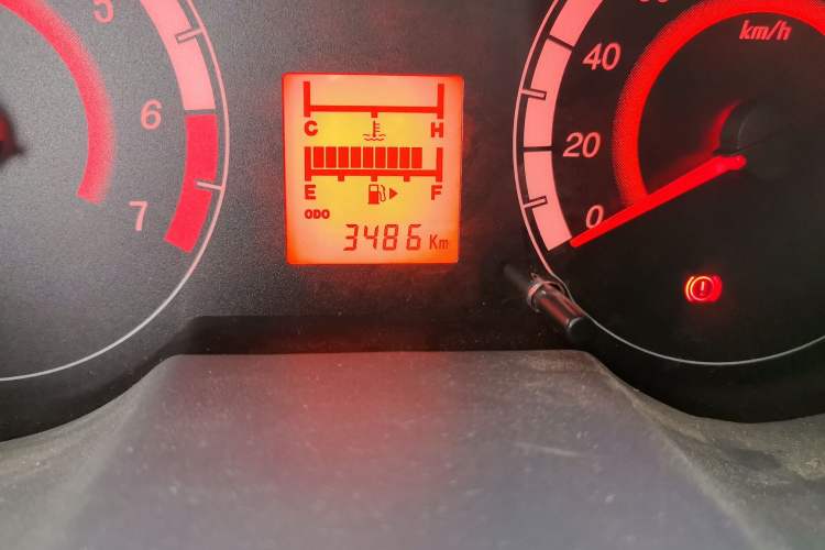 Used CHANGAN KAICHENG Star 5 2022 1.4L Classic Edition Passenger Vehicle JL473Q3 Odometer Close Up