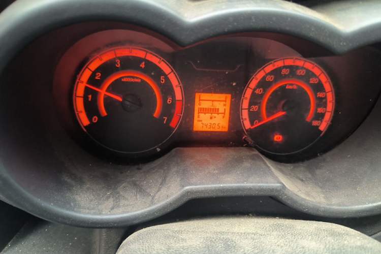 Used CHANGAN KAICHENG Star 5 2022 1.4L Classic Edition Passenger Vehicle JL473Q3 Odometer Close Up