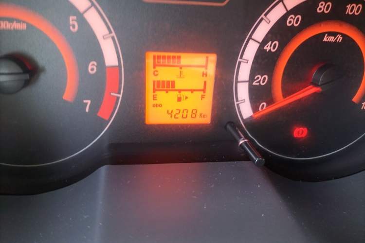 Used CHANGAN KAICHENG Star 5 2022 1.4L Classic Edition Passenger Vehicle JL473Q3 Odometer Close Up