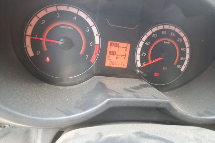 Used CHANGAN KAICHENG Star 5 2022 1.4L Classic Edition Van JL473Q3 Odometer Close Up
