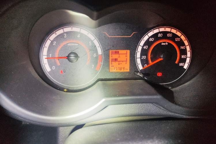 Used CHANGAN KAICHENG Star 5 2022 1.4L Classic Edition Passenger Vehicle JL473Q3 Odometer Close Up