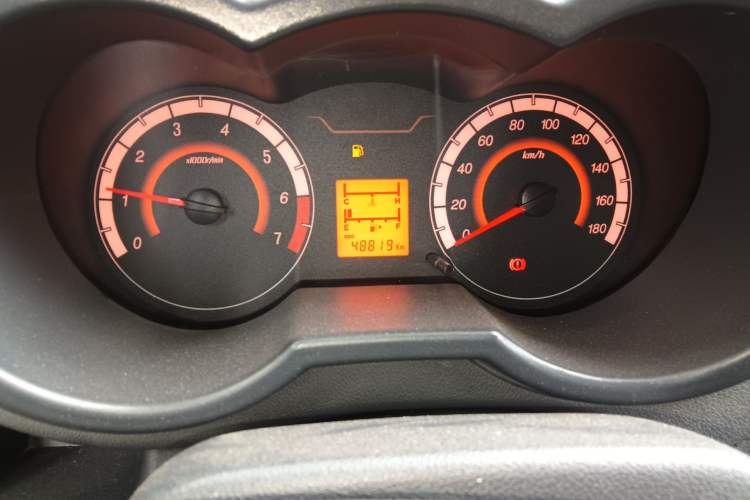 Used CHANGAN KAICHENG Star 5 2022 1.4L Classic Edition Van JL473Q3 Odometer Close Up