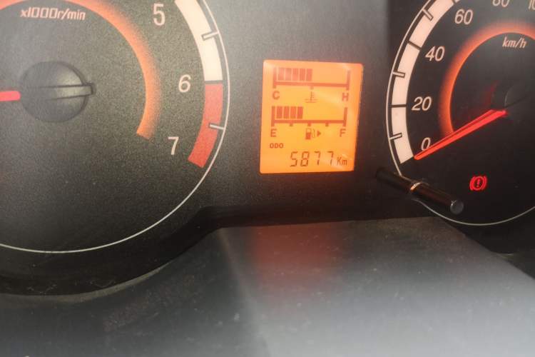 Used CHANGAN KAICHENG Star 5 2022 1.4L Classic Edition Passenger Vehicle JL473Q3 Odometer Close Up