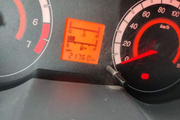 Used CHANGAN KAICHENG Star 5 2022 1.4L Classic Edition Passenger Vehicle JL473Q3 Odometer Close Up