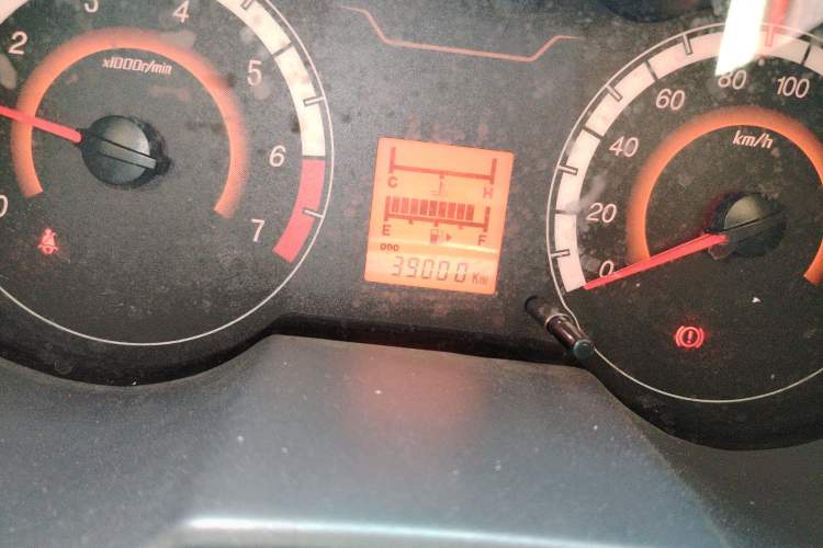 Used CHANGAN KAICHENG Star 5 2022 1.4L Classic Edition Van JL473Q3 Odometer Close Up