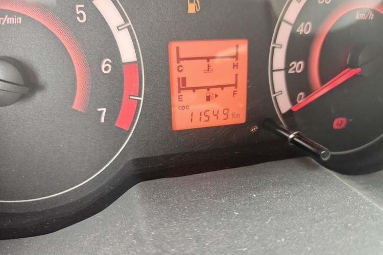 Used CHANGAN KAICHENG Star 5 2022 1.4L Classic Edition Passenger Vehicle JL473Q3 Odometer Close Up