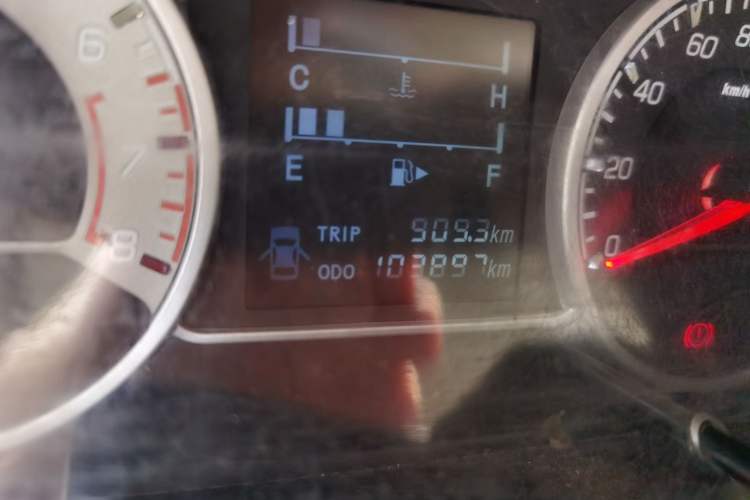 Used CHANGAN KAICHENG Star 7 2014 1.4L Base Version E14V Odometer Close Up