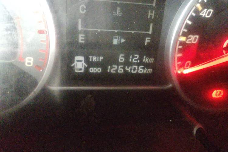 Used CHANGAN KAICHENG Star 7 2014 1.4L Base Version E14V Odometer Close Up
