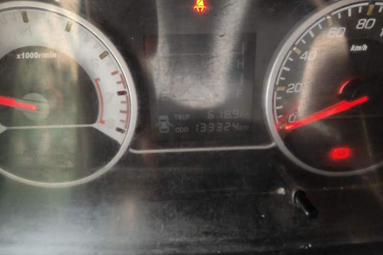 Used CHANGAN KAICHENG Star 7 2014 1.4L Comfort Edition E14V Odometer Close Up