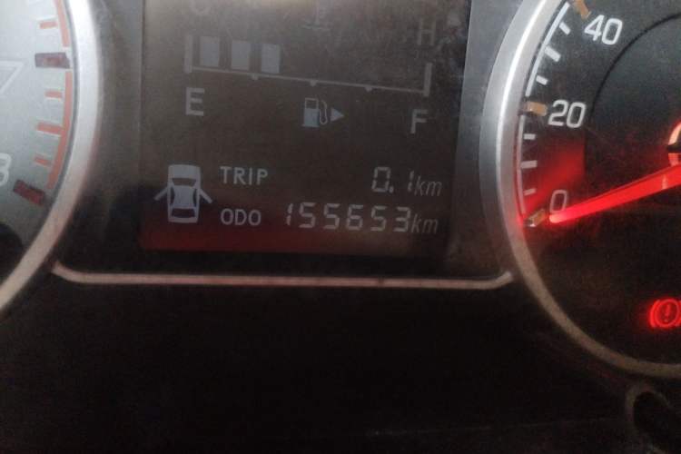 Used CHANGAN KAICHENG Star 7 2014 1.4L Elite Version E14V Odometer Close Up