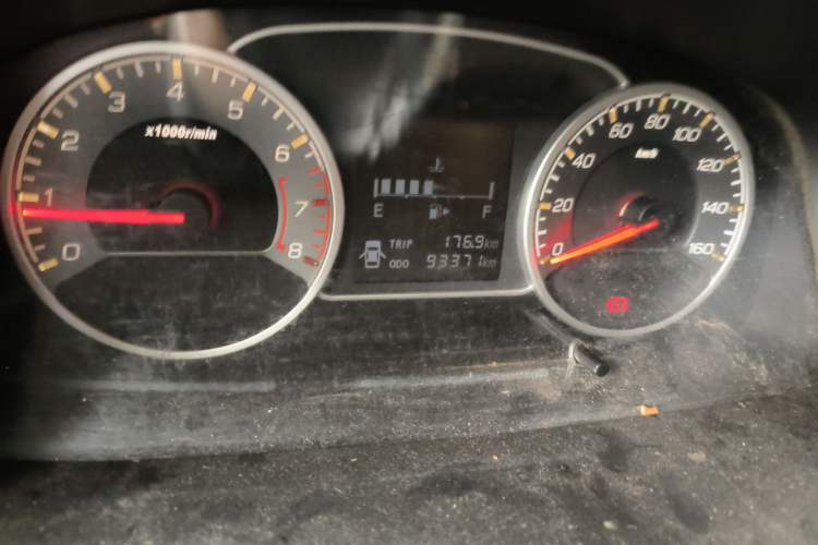 Used CHANGAN KAICHENG Star 7 2014 1.4L Base Version E14V Odometer Close Up