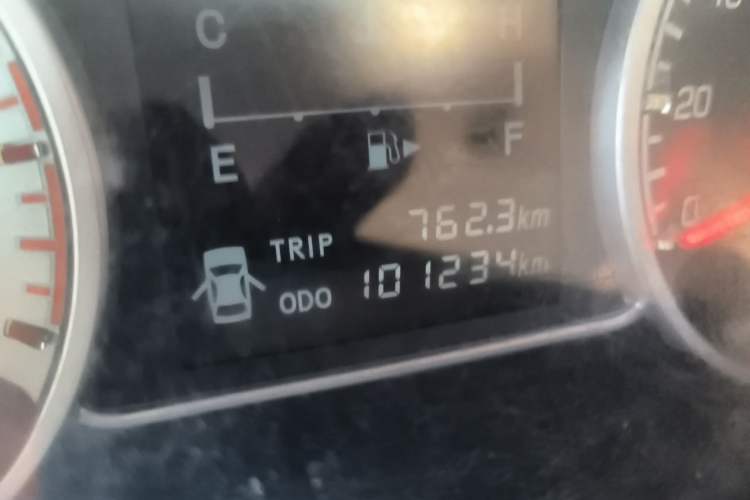 Used CHANGAN KAICHENG Star 7 2014 1.4L Base Version E14V Odometer Close Up